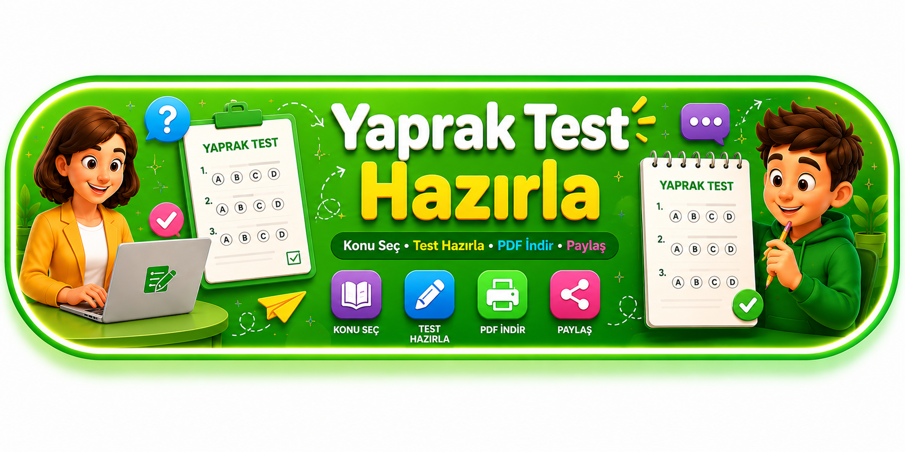 Yaprak Test Oluştur