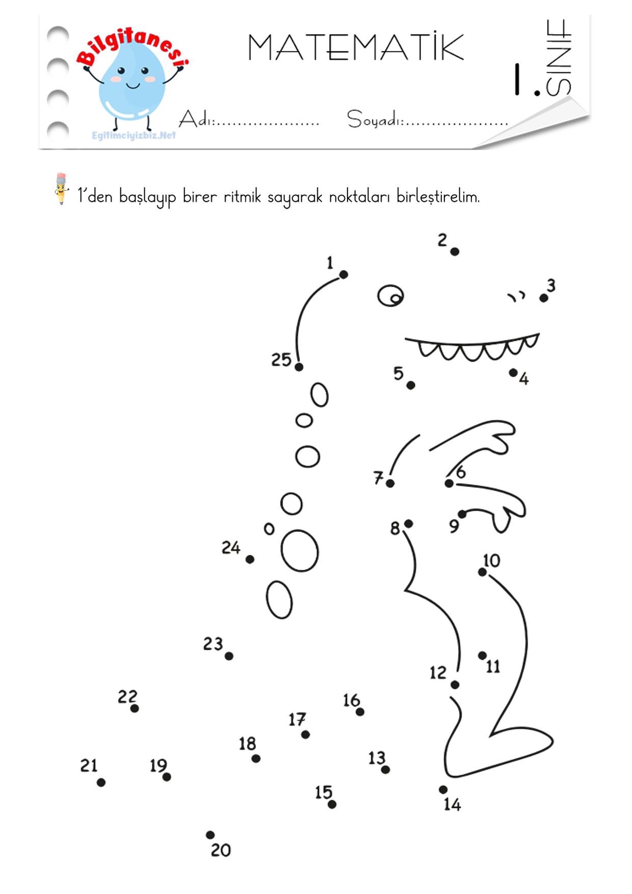 1. Sınıf Birer Ritmik Sayma Etkinliği (Maarif Modeli Uyumlu)